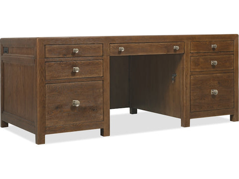 Hooker Furniture Home Office Driftwood Executive Desk