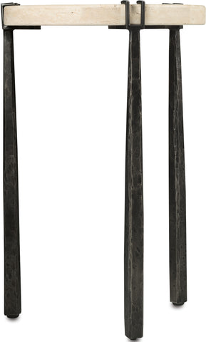 Hooker Furniture Living Room Driftwood Metal Spot Table