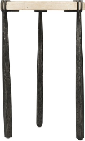 Hooker Furniture Living Room Driftwood Metal Spot Table