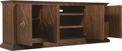 Hooker Furniture Home Entertainment Driftwood Entertainment Credenza