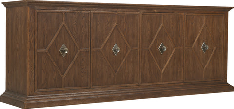 Hooker Furniture Home Entertainment Driftwood Entertainment Credenza