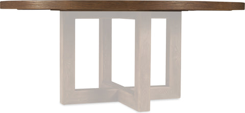 Hooker Furniture Casual Dining Driftwood 72in Round Dining Table