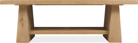 Hooker Furniture Living Room Driftwood Rectangle Cocktail Table