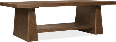 Hooker Furniture Living Room Driftwood Rectangle Cocktail Table