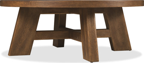 Hooker Furniture Living Room Driftwood Round Cocktail Table