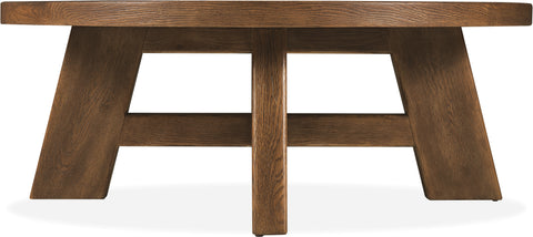 Hooker Furniture Living Room Driftwood Round Cocktail Table