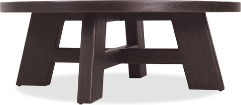 Hooker Furniture Living Room Driftwood Round Cocktail Table