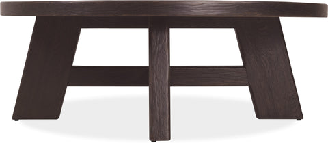 Hooker Furniture Living Room Driftwood Round Cocktail Table