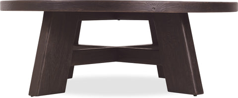 Hooker Furniture Living Room Driftwood Round Cocktail Table