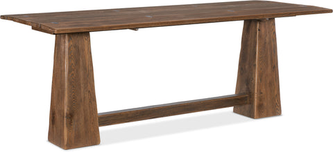 Hooker Furniture Living Room Driftwood Flip-Top Console Table