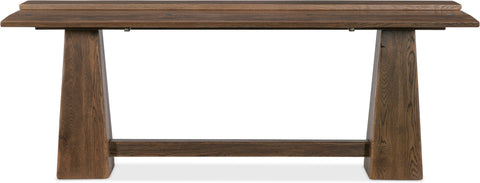 Hooker Furniture Living Room Driftwood Flip-Top Console Table