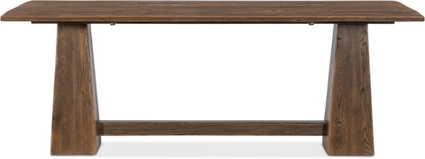 Hooker Furniture Living Room Driftwood Flip-Top Console Table