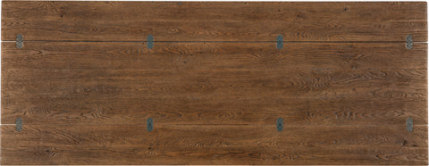 Hooker Furniture Living Room Driftwood Flip-Top Console Table