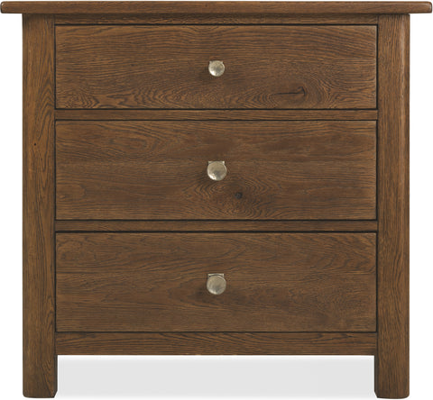 Hooker Furniture Bedroom Driftwood Three-Drawer Nightstand