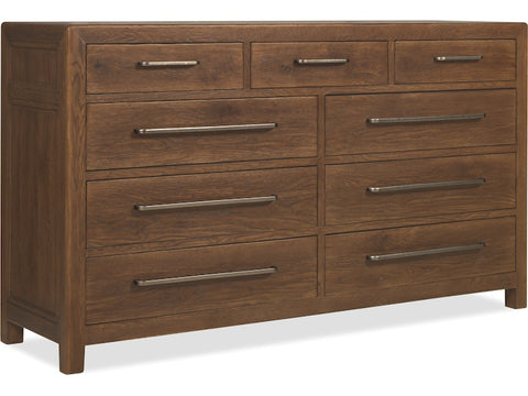 Hooker Furniture Bedroom Driftwood Nine-Drawer Dresser