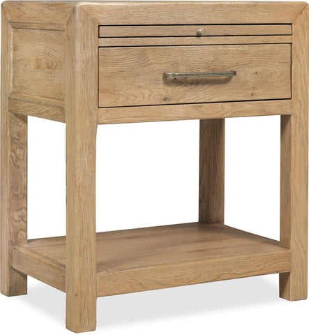 Hooker Furniture Bedroom Driftwood One-Drawer Nightstand