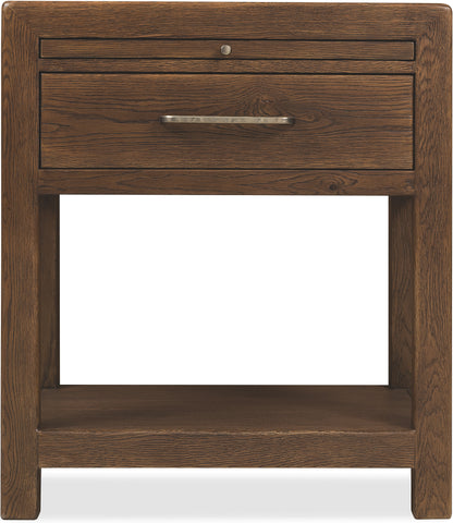 Hooker Furniture Bedroom Driftwood One-Drawer Nightstand