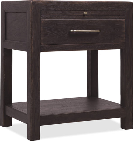 Hooker Furniture Bedroom Driftwood One-Drawer Nightstand