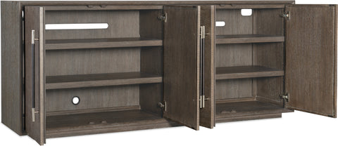 Hooker Furniture Home Entertainment Modern Mood Entertainment Console