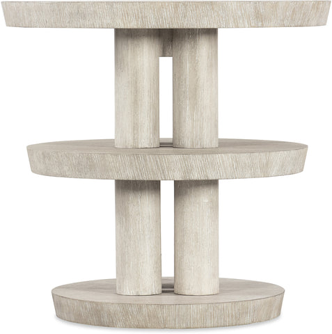 Hooker Furniture Living Room Modern Mood Round Side Table