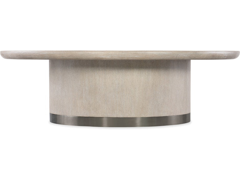Hooker Furniture Living Room Modern Mood Round Cocktail Table