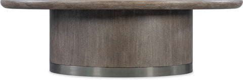 Hooker Furniture Living Room Modern Mood Round Cocktail Table