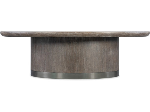Hooker Furniture Living Room Modern Mood Round Cocktail Table