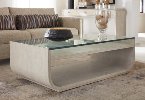 Hooker Furniture Living Room Modern Mood Rectangle Cocktail Table