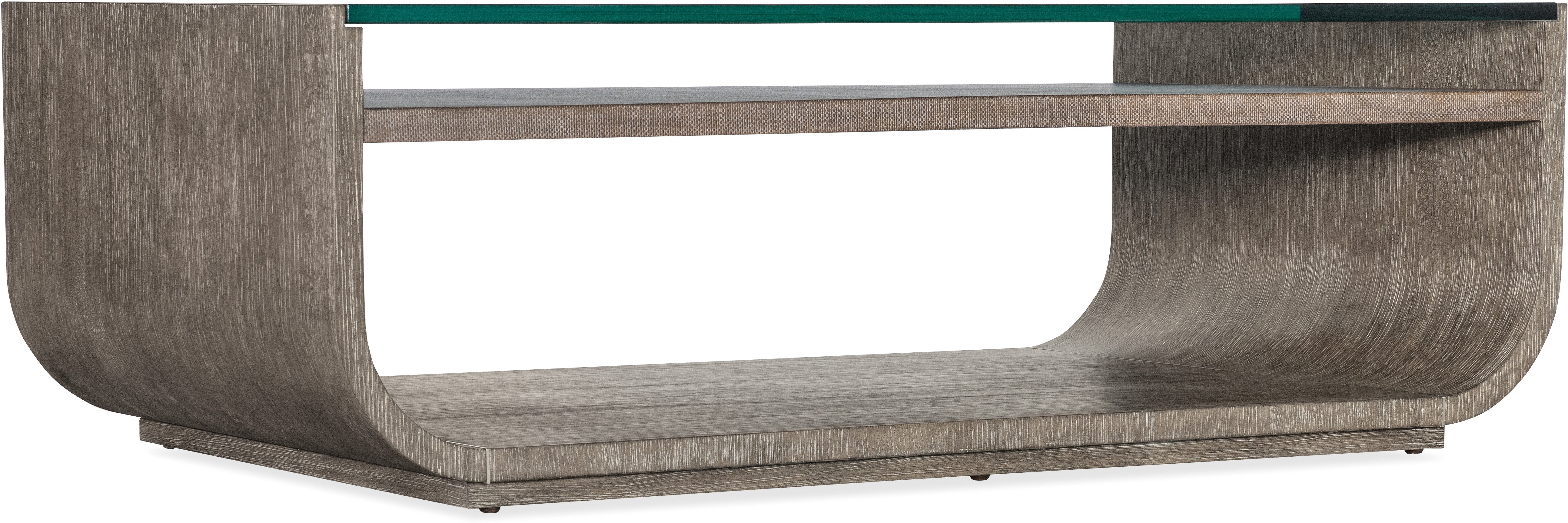 Hooker Furniture Living Room Modern Mood Rectangle Cocktail Table