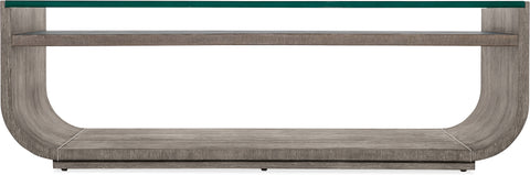 Hooker Furniture Living Room Modern Mood Rectangle Cocktail Table