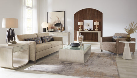 Hooker Furniture Living Room Modern Mood Round Accent Table