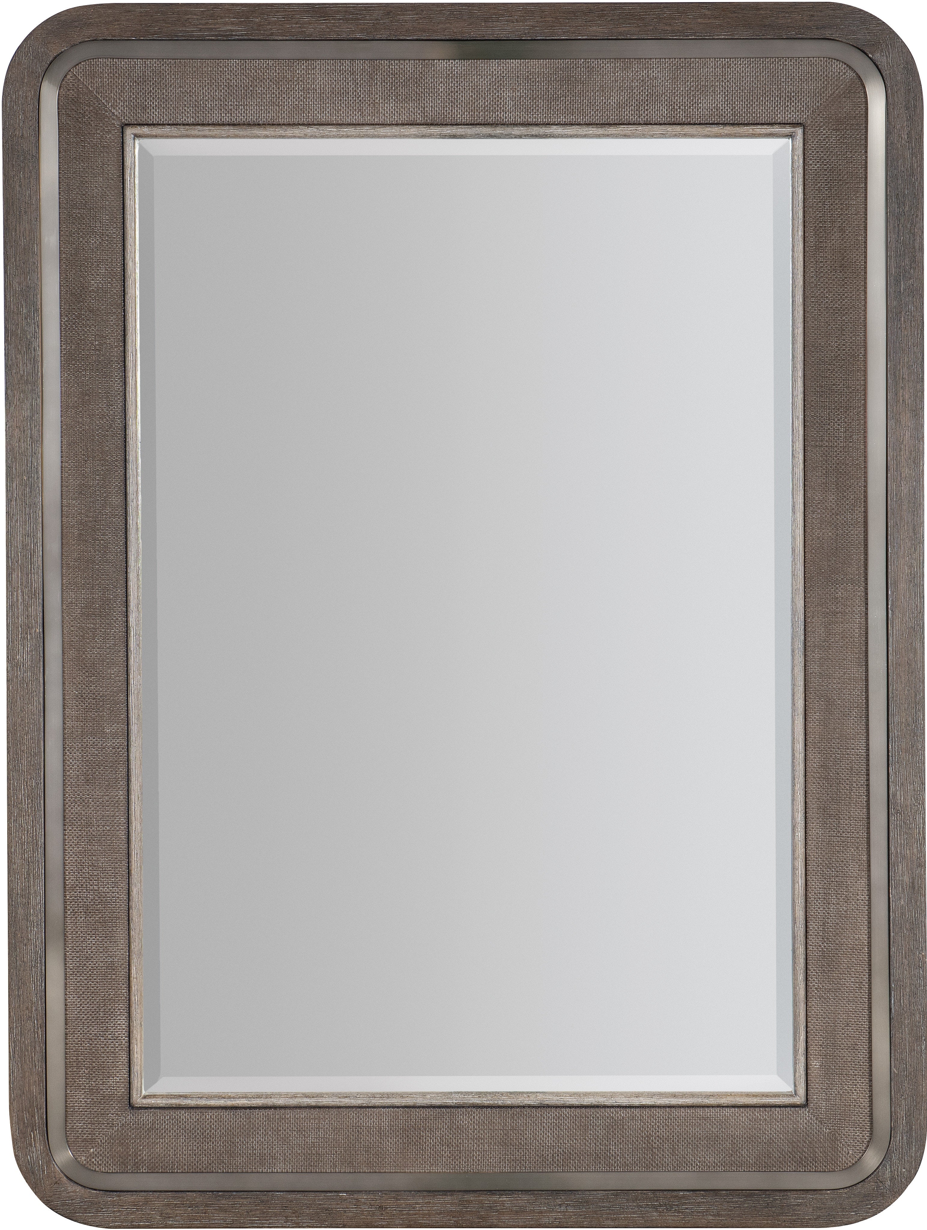 Hooker Furniture Bedroom Modern Mood Raffia Landscape Mirror