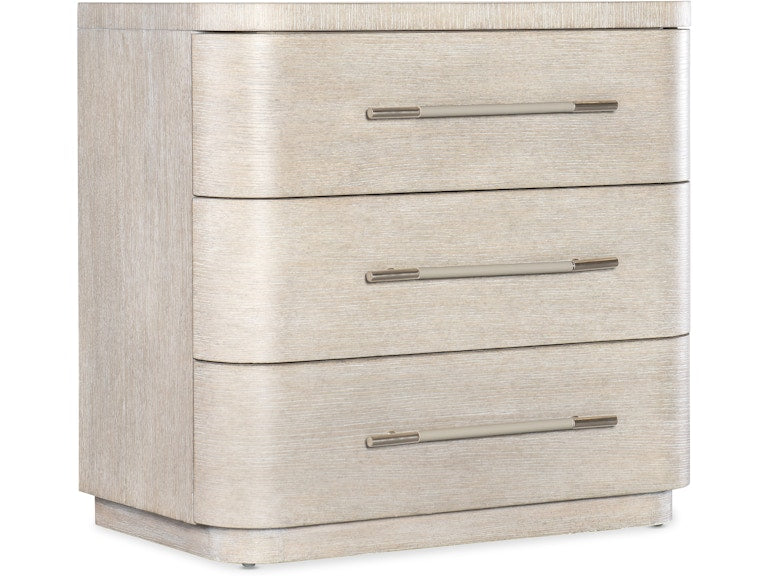 Hooker Furniture Bedroom Modern Mood Three Drawer Nightstand