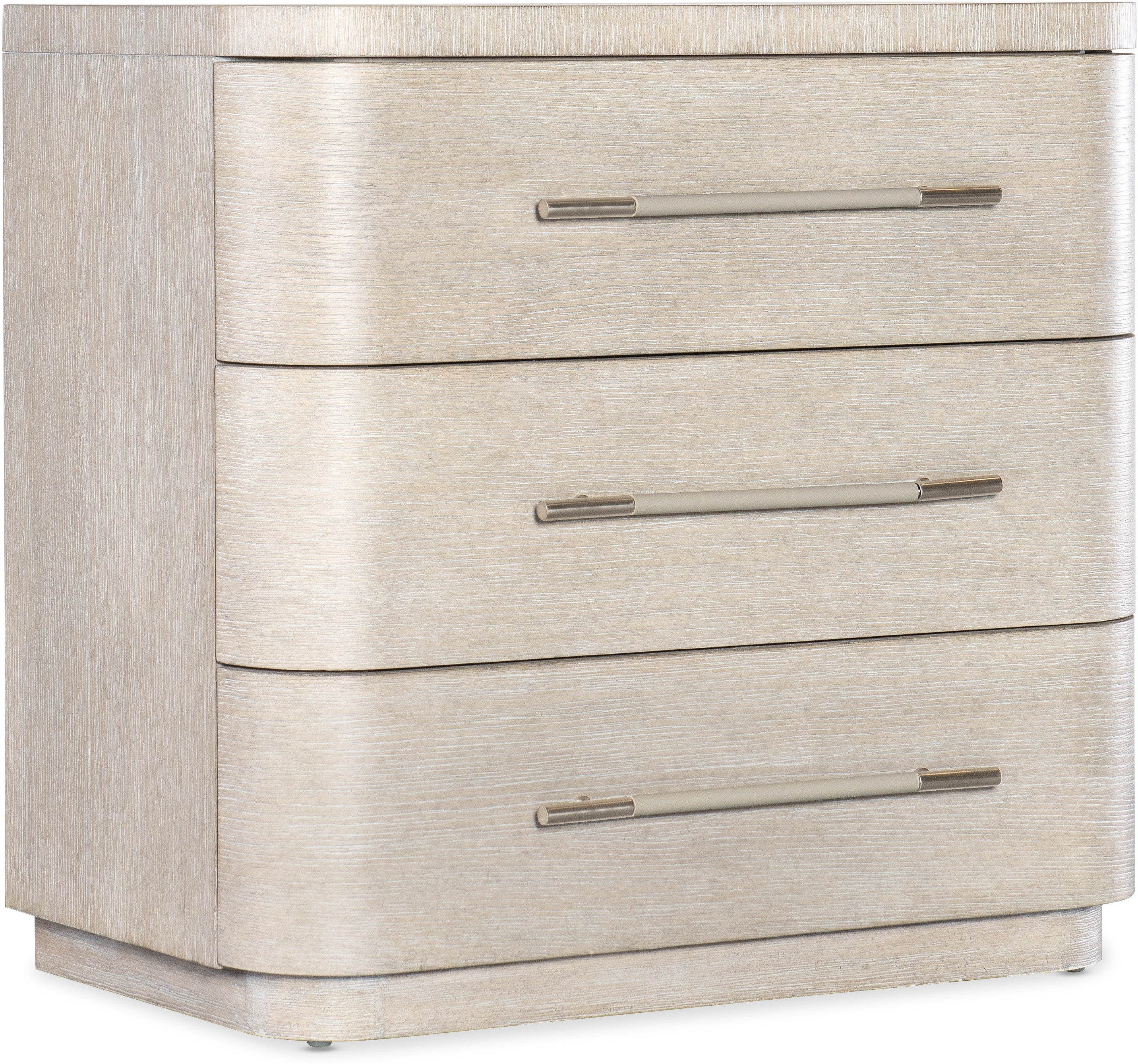 Hooker Furniture Bedroom Modern Mood Three Drawer Nightstand