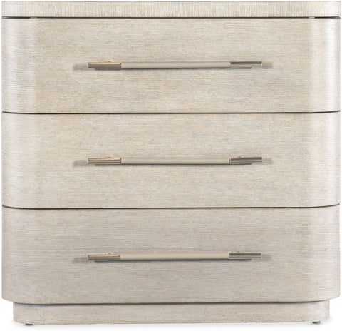 Hooker Furniture Bedroom Modern Mood Three Drawer Nightstand