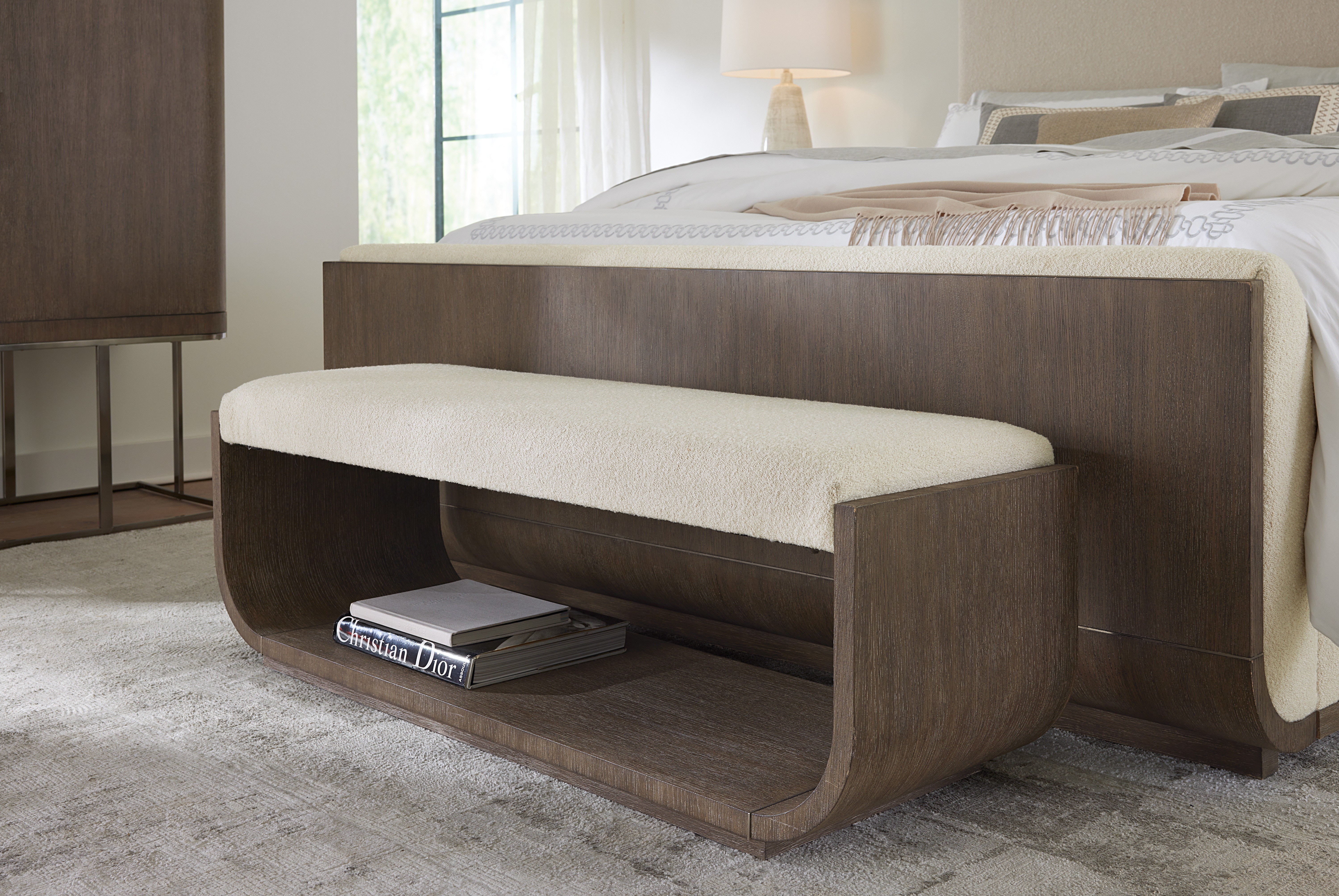 Hooker Furniture Bedroom Modern Mood Bed Bench