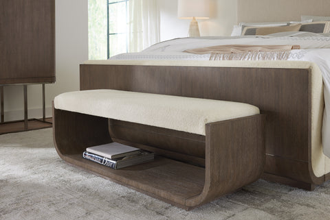 Hooker Furniture Bedroom Modern Mood Bed Bench