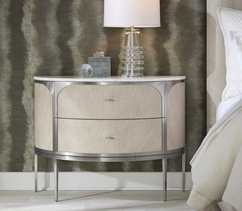 Hooker Furniture Bedroom Modern Mood Two Drawer Nightstand