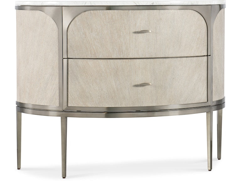 Hooker Furniture Bedroom Modern Mood Two Drawer Nightstand