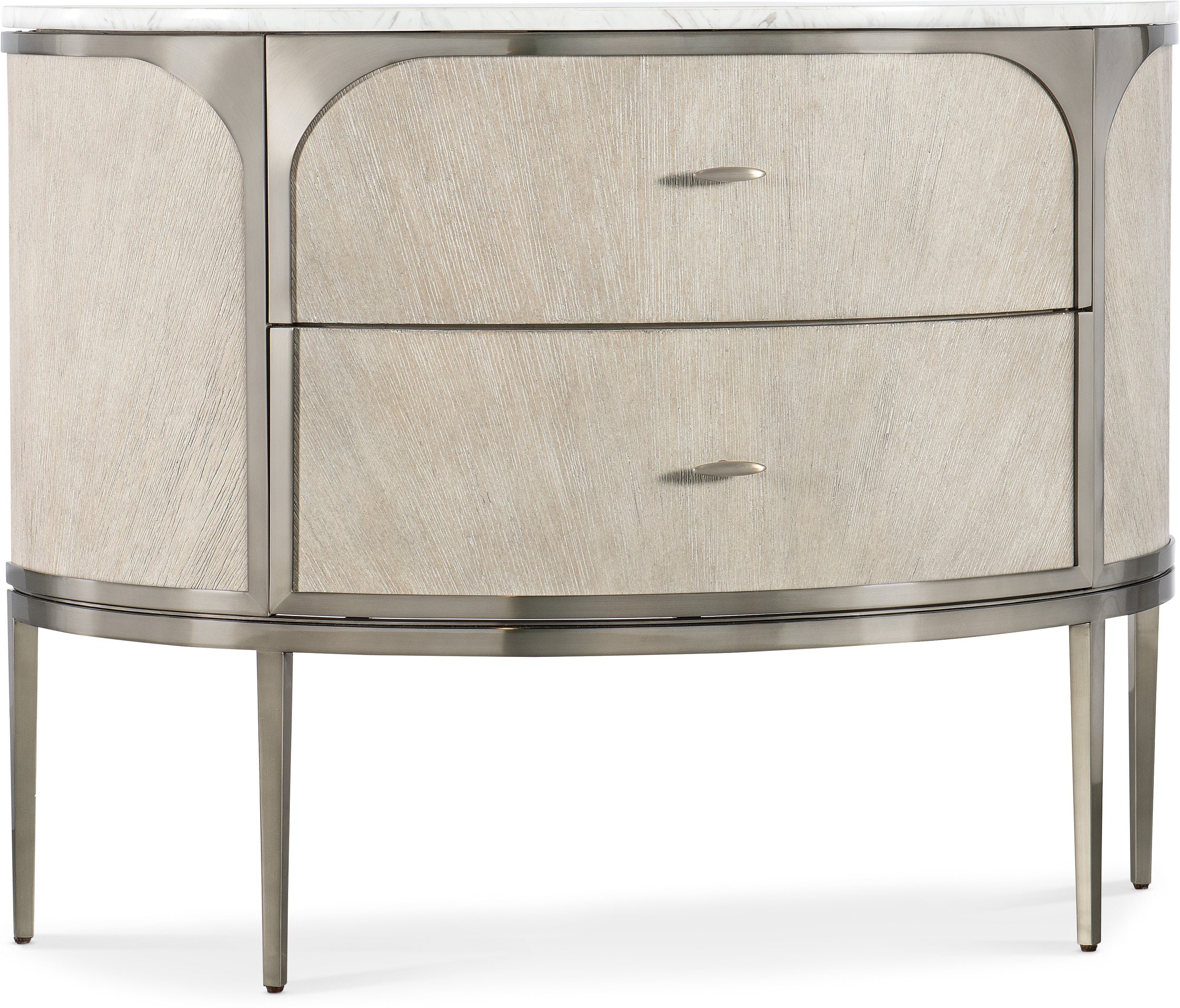 Hooker Furniture Bedroom Modern Mood Two Drawer Nightstand