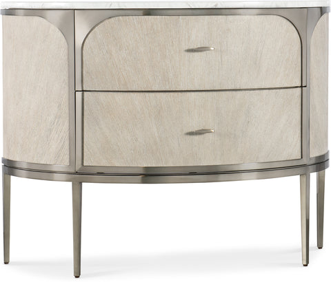 Hooker Furniture Bedroom Modern Mood Two Drawer Nightstand