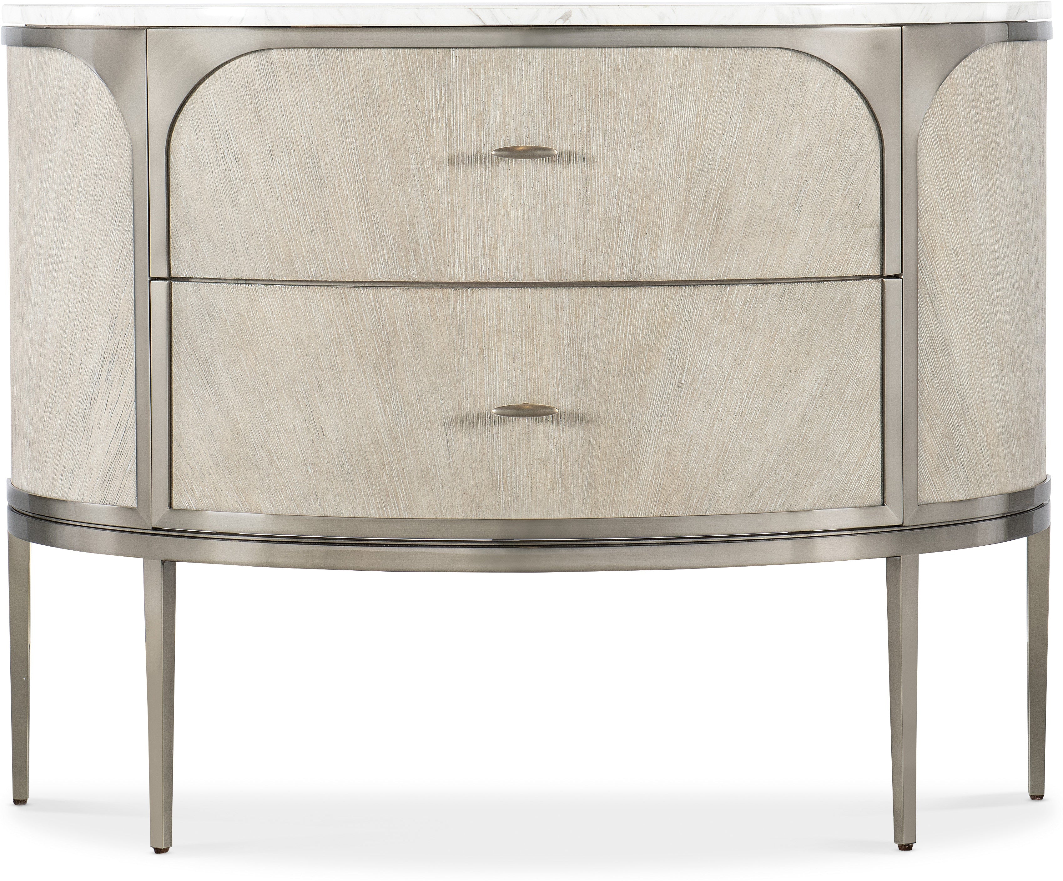 Hooker Furniture Bedroom Modern Mood Two Drawer Nightstand