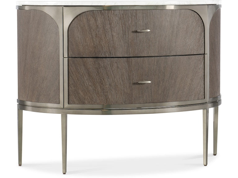Hooker Furniture Bedroom Modern Mood Two Drawer Nightstand