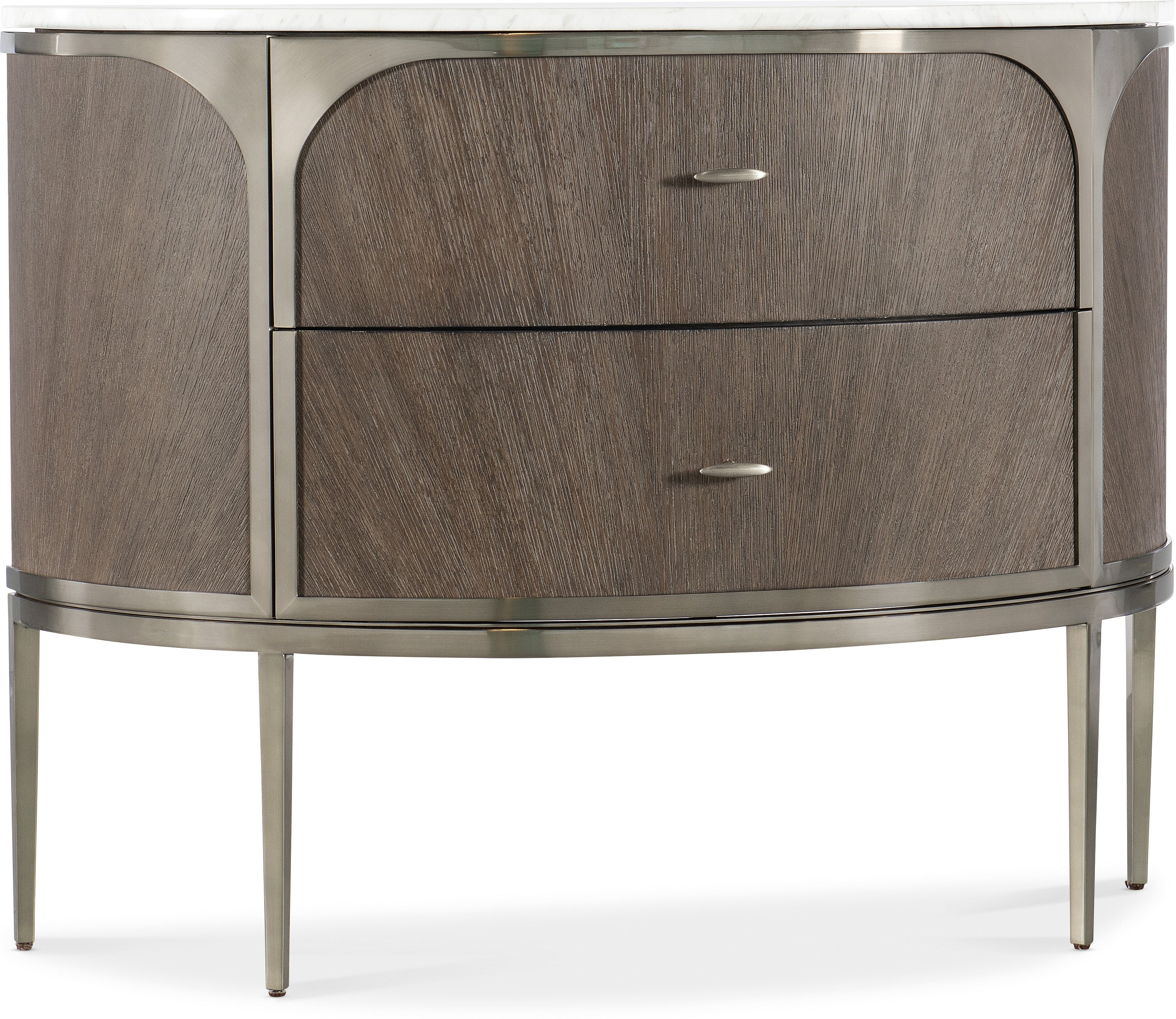 Hooker Furniture Bedroom Modern Mood Two Drawer Nightstand
