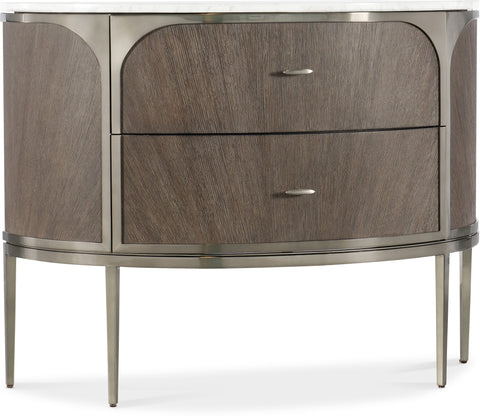 Hooker Furniture Bedroom Modern Mood Two Drawer Nightstand