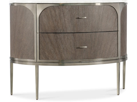 Hooker Furniture Bedroom Modern Mood Two Drawer Nightstand