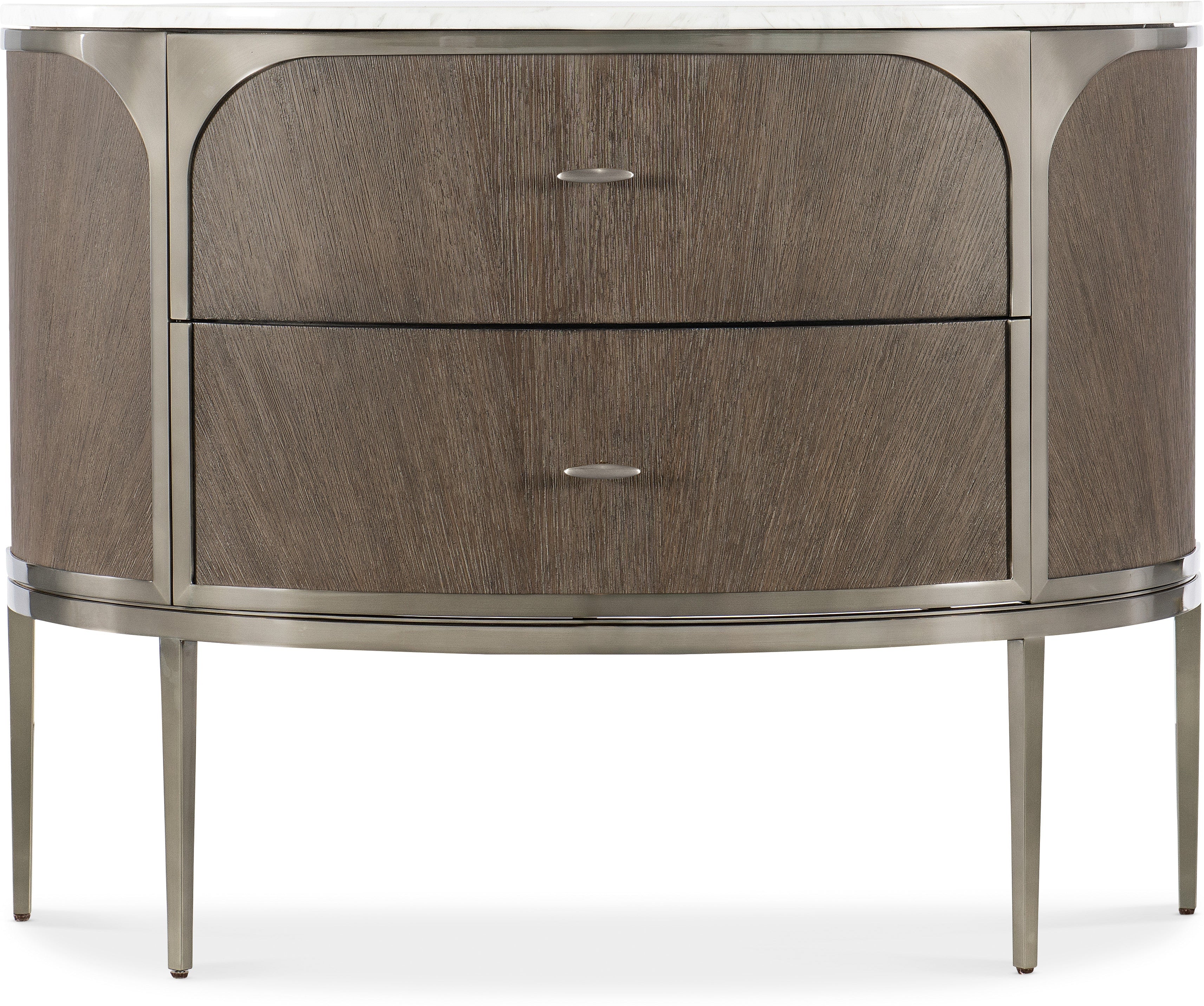 Hooker Furniture Bedroom Modern Mood Two Drawer Nightstand