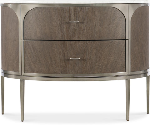 Hooker Furniture Bedroom Modern Mood Two Drawer Nightstand