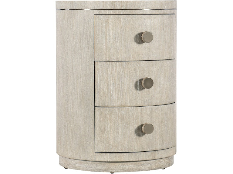Hooker Furniture Bedroom Modern Mood Round Nightstand