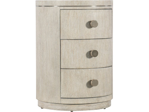 Hooker Furniture Bedroom Modern Mood Round Nightstand